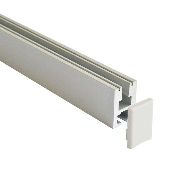 BAPL044 Aluminum Profile - Inner Width 12mm(0.47inch) - LED Strip Anodizing Extrusion Channel
